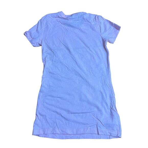 Pink flower print long tee size small - Picture 2 of 4